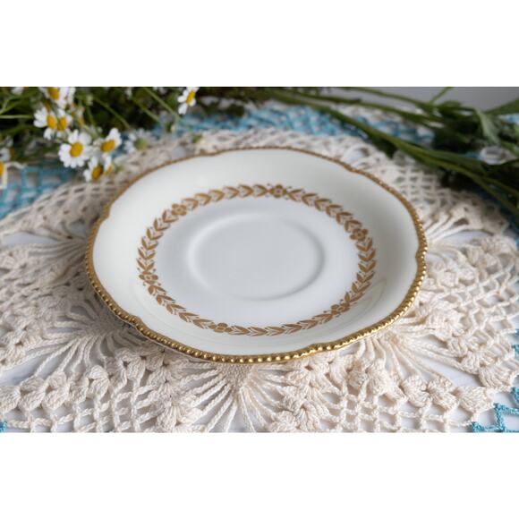 Castleton Laurel Saucer Plates. Tea time fun 6 1/4" diameter - Picture 3 of 5